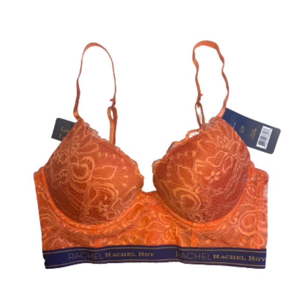 Rachel Roy Longline Lace Bra RR177 - 34B